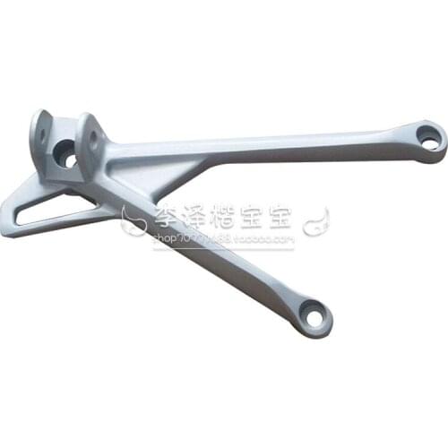 Rear foot rest support brackets of Benelli TRK502