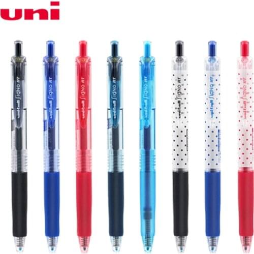 1pcs Uni stationery Color gel pen Student office notes dedicated 0.38mm Press pen Water-based pen UMN-138