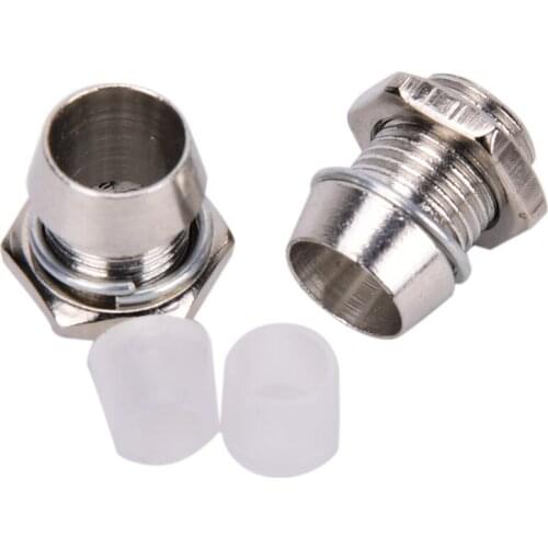 10 Pcs/lot Copper Metal 5mm Light Emitting Diode LED Holder Mount Panel Display