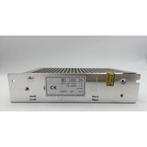 Power supply 100W 36V 2.7A power suply unit 100w 36v mini size din ac dc converter ms-100-36