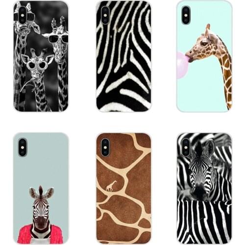 For Huawei Honor 4C 5C 6X 7 7A 7C 8 9 10 8C 8S 8X 9X 10I 20 Lite Pro Animal Zebra Giraffe Accessories Phone Cases Covers