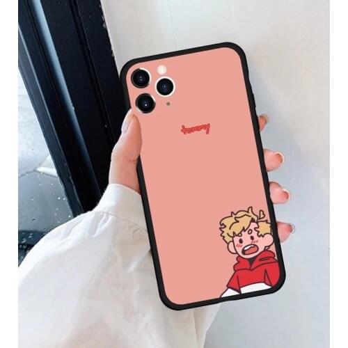 Japan Anime Dream Smp Phone Case For iPhone 11 Pro MAX 12 XS MAX X XR SE 20 7 8 6Plus Cartoon Pattern Hard Silicone Cover Fundas