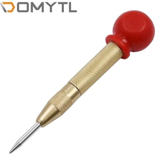 Woodworking Center Punch with Grip 1Pcs Automatic Center Punch Marking Starting Hole Location Positioning Marker