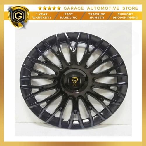 For Toyota 16 inch Piano Black Wheel Cover 4 Pcs