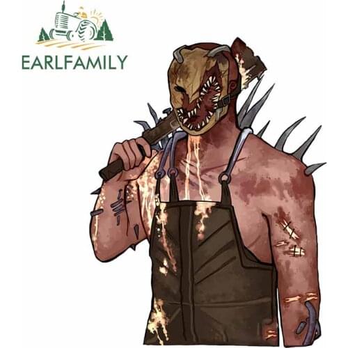 EARLFAMILY 13cm x 10cm for ArtStation - Leatherface Savage DIY Car Stickers and Decals Repair Sticker Bumper Decoration