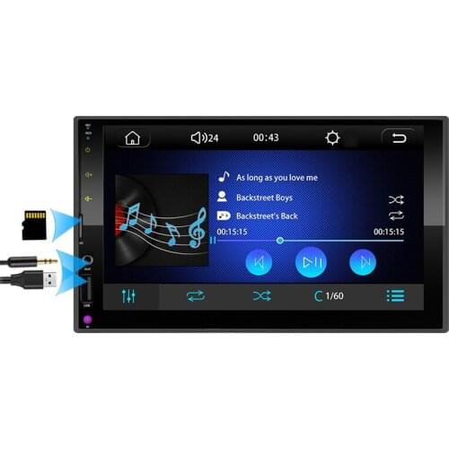 GRANDnavi Drop Shipping 7 Inch Touch Screen Car Radio Para Auto Con Pantalla