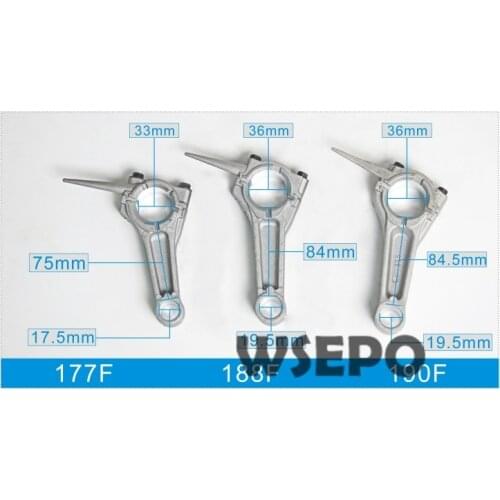 Chongqing Quality! Connecting Rod/Conrod Assy fits for GX420/190F 420CC 16hp 04 Stroke Air Cooled Gasoline Engine