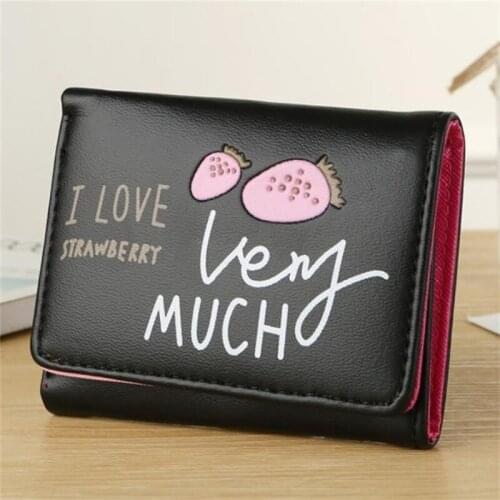 Mcneely Fashion Women Wallet Girl Mini Purse New Design Hasp PU Leather Ladies Students Card Holder Carteras High Quality