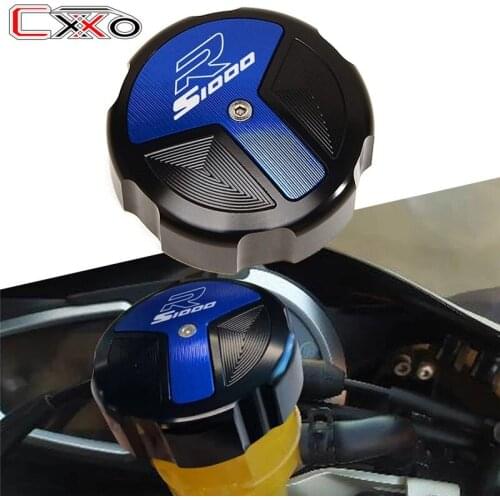 Motorcycle Blue High quality Front Fluid Cylinder Master Reservoir Cover For BMW S1000R S 1000R 2014 2015-2021
