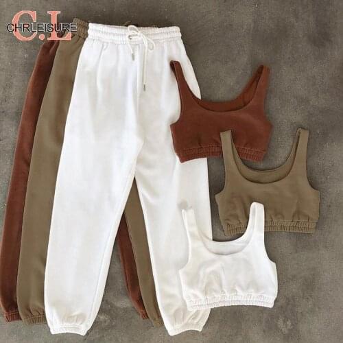 Solid Skinny Stretch Tracksuit Women Drawstring Two Pieces Set Sexy Bra And Sporty Pants Stretch Outwear Slim Leggings 2021