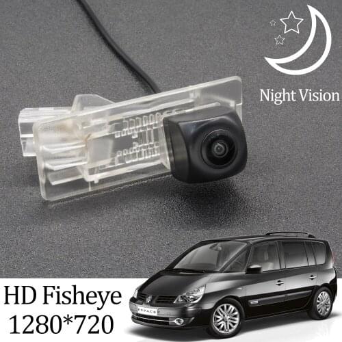 Owtosin HD 720P Fisheye Rear View Camera For Renault Espace 4 2003-2014 Car Vehicle Backup Reverse Parking Monitor