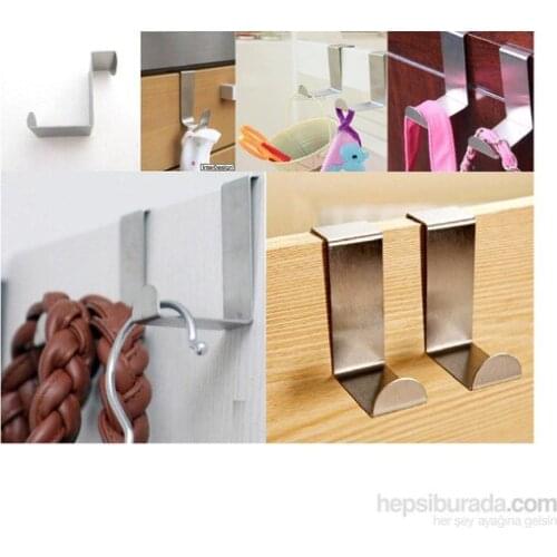 Modern Original Club Door Back Metal Hanger 4Lü Set