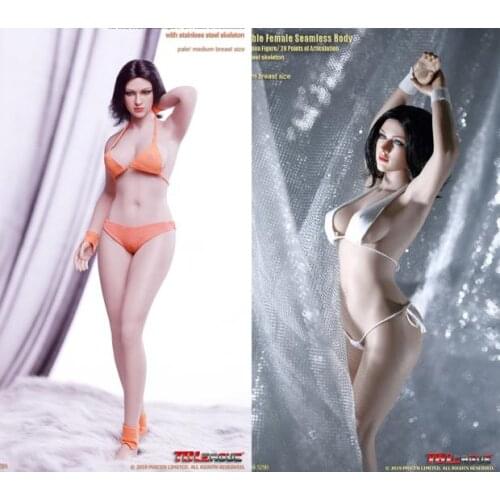 TBLeague 12" S28A S29B Sexy Plump Fat Super-Flexible Female Seamless Body for 1:6th Action Figure with Stainless Steel Skeleton