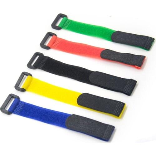 Fishing Rod Tie Holders Straps Belts Suspenders Fastener Hook Loop Cable Cord Ties Belt Fishing Tools Accessories