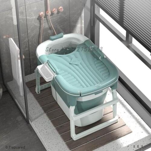 Bathtub Adult Foldable Bathtub Household Full Body Thickened Adult Bathtub Bathtub Bathtub
