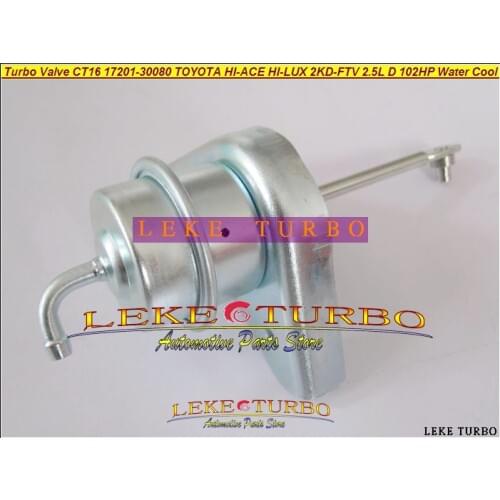 Water Cool Turbo Wastegate Actuator Valve CT16 17201-30080 Turbine For TOYOTA Landcruiser Hiace Hi-Lux Hilux 2KD 2KD-FTV D4D 4WD