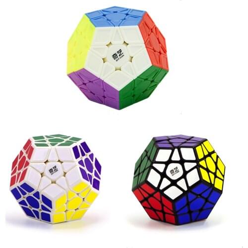 QiYi QiHeng Mageminx 3x3 Magic Cubes Professional Speed Carved Version Of Dodecahedron Adults Childrens Cubo Magico Toys