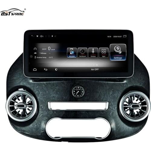 12.3 inch Anti-glare screen Android on car stereo Autoradio for Benz Vito 2014-2021 GPS Navigation carplay Car dvd player