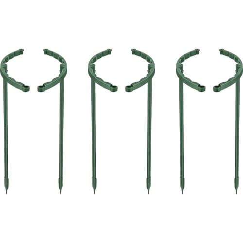 6 Pcs Can Spliced Plant Support Pile Single Layer Orchid Rack Multi Meat Sun Flower Support Leaf Rack Garden Accessory Supplies