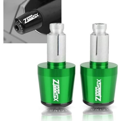 7/8" Motorcycle Accessories Handlebars Bar Ends Grips Slider For Kawasaki Z1000 SX 2011-2017 Ninja 1000 Z1000R Z1000SX 2011-2013