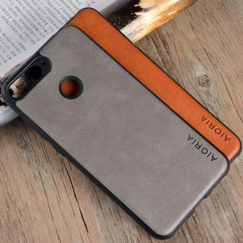 Case for huawei honor 7x 7a p20 mate 20 lite pro Y5 Y6 prime 2018 p smart nova 3 funda Luxury Vintage leather case cover coque