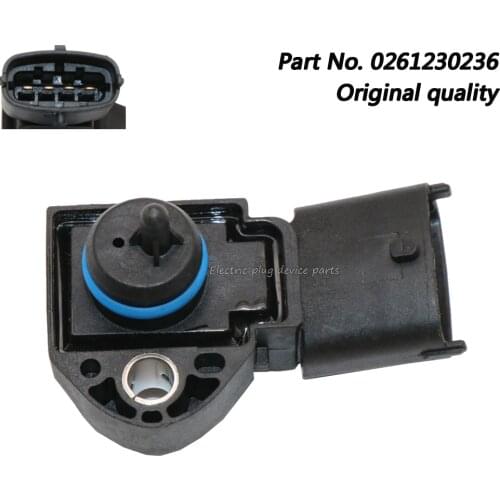 OEM 0261230236 Fuel Pressure Sensor for Volvo C30 S40 V50 2.4L 31272733 31251446
