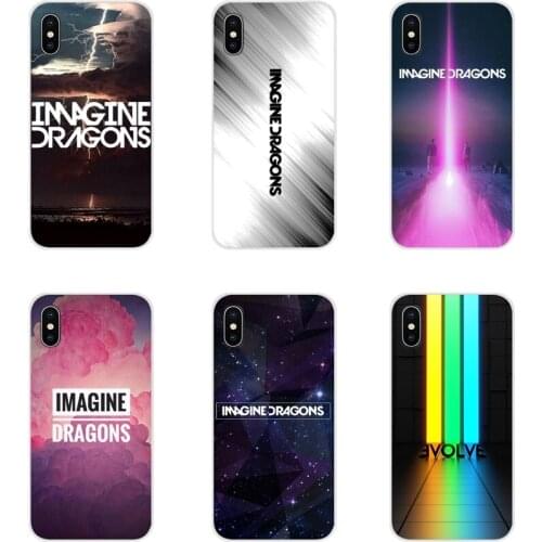 For Apple iPhone X XR XS 11Pro MAX 4S 5S 5C SE 6S 7 8 Plus ipod touch 5 6 Accessories Bag Case night music imagine dragons music
