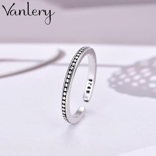 Creative Style Boho Round Beads Rings For Women Men Adjustable Ring Fashion Charm Jewelry Wholesale 2021