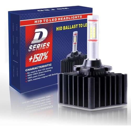 Easy Installation D1S D3S D8S LED bulb Conversion Kit 360 degree emitting Replacement of OEM D3s Xenon Bulbs