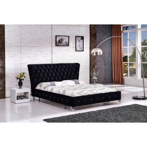 Modern bedroom furniture set fabric bed king size bed queen size bed