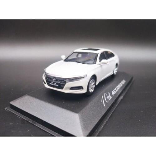 Diecast 1:43 Scale HONDA ACCORD The Tenth Model Cars Adult Collection Static Decoration Gifts Toys for Boys Color Boxed