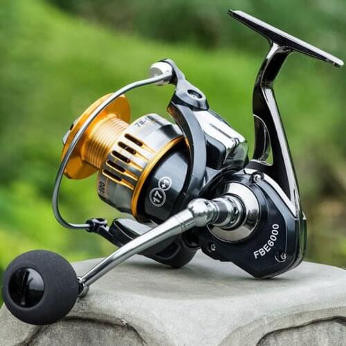 Best 17+1BB Metal Spinning Reel Bait Lure Casting Fishing Reels Saltwater Freshwater Bass Carp Trout Sea Wheel Rod Tackle