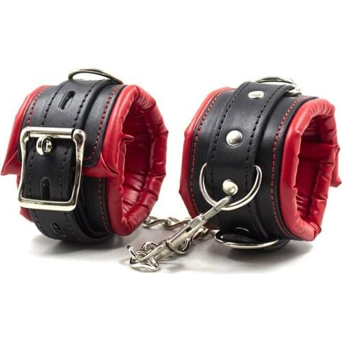 Women Men Porn Sex Handcuffs bdsm Collar Ankle Cuff Bdsm SEX Restraints Bondage Set Sexy Lingerie Toys for Adults