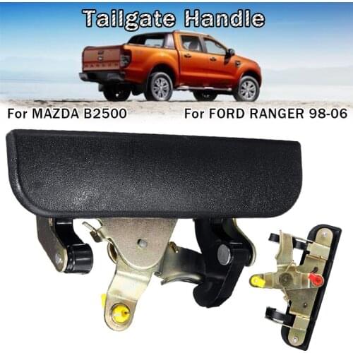 New Black Rear Tailgate Trunk Handle For Ford Ranger For Mazda B2500 For Pickup 1999 - 2007