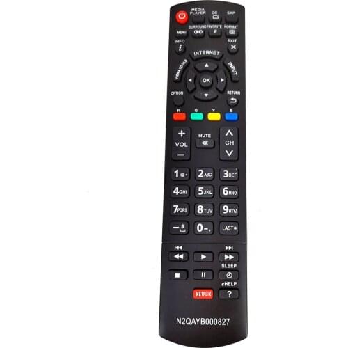 New Replacement N2QAYB000827 For Panasonic LCD HDTV Remote Control TC-P42S60 TC-P50S60 TC-P55S60 TC-P65S60 Fernbedienung