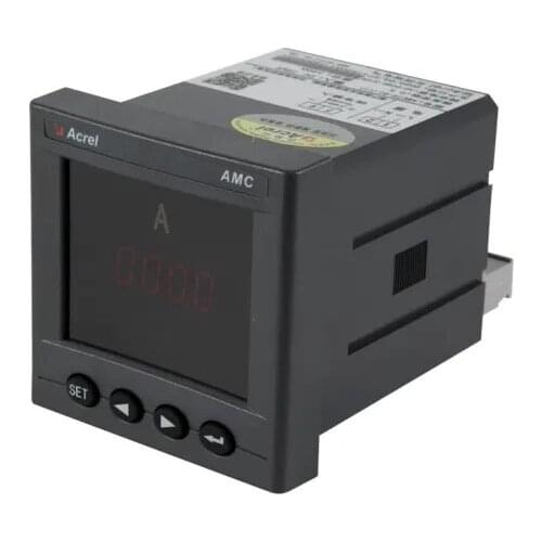 Acrel 0.5 Class Single Phase Ammeter Current Meter AMC72-AI LED Display