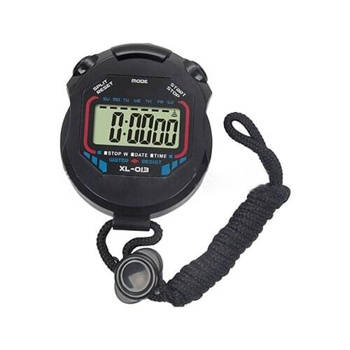 Professional Multifunctional Handheld LCD Chronograph Timer Sports Digital Stopwatch Stop Watch