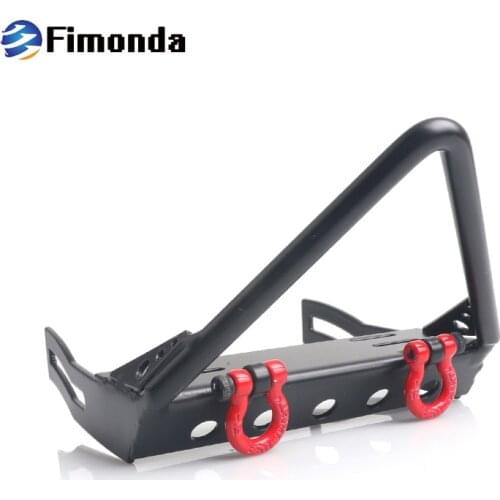 RC Metal Stinger Front Bumper for 1/10 RC Crawler Car Axial SCX10 Traxxas TRX4 D90 CC01 Upgrade Parts