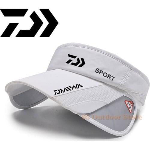 Daiwa New Summer Autumn Fishing Cap Uv Protection Adjustable Breathable Sunshade Sunscreen Hat Quality Wicking Outdoor Sport Cap