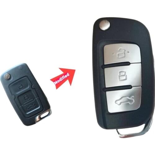 With Logo For Geely Emgrand 7 EC7 EC715 EC718 Emgrand7, EC7-RV EC715-RV EC718-RV,GC7,Car remote key shell