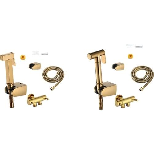 HOT-Bidet Faucet Bathroom Bidet Toilet Cold Water Hygienic Shower Clean Muslim Shower Portable Bidet Sprayer