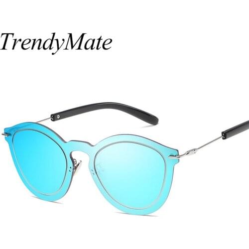 Fashion 2017 Women Rimless Sunglasses Female Original Brand Designer Elegant Sun glasses UV400 Gafas Ocuols Shield Eyewear 1169T