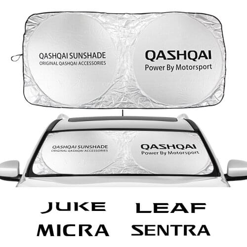 Car Windshield Sunshades for Nissan Altima Juke Leaf Maxima Micra Murano Note Patrol Pulsar Qashqai Rogue Sentra Sylphy Teana
