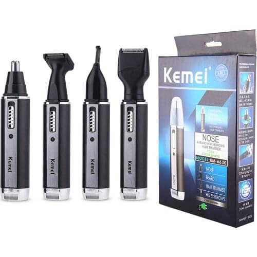 All-in-one rechargeable nose hair trimmer for men beard trimer ear electric shaver face hair removal eyebrow trimmer for nose