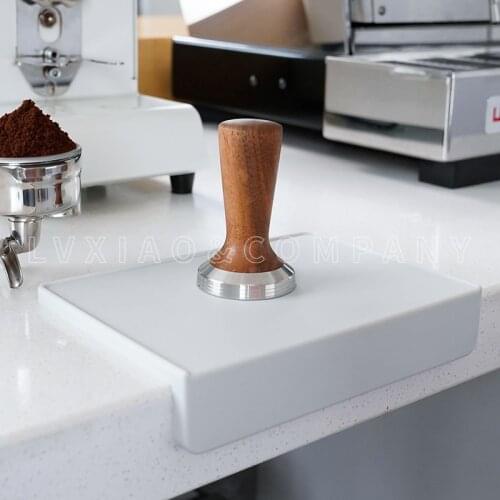 Watchget Anti-Slip Silicone Mat Coffee Tamper Latte Art Coffee Soft Mat Convenient Coffee Powder Pad For Kitchen Home