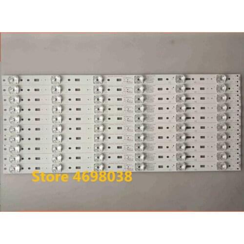 10pcs/lot for PPTV-50C2S K50J led backlight 303SW500031 SW50D06A-ZC14CG-02 7765-650000-D000 6lamps