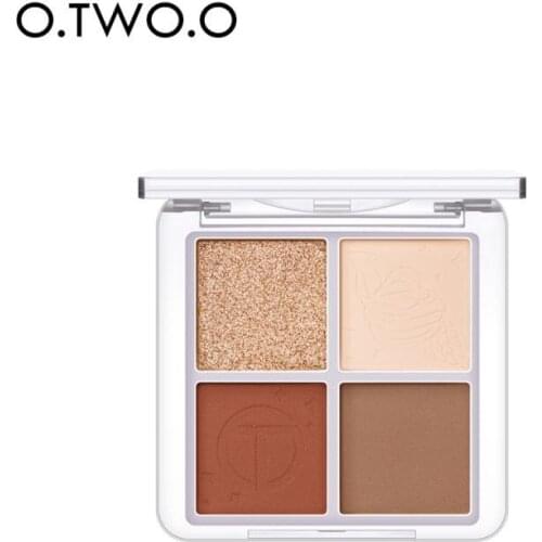 4 Colors Glitter Eyeshadow Palette Matte Lasting Shimmer Beauty High Quality Eye Shadow Women Makeup Cosmetics Pallet TSLM1