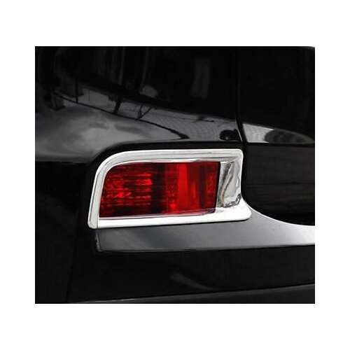 ABS Chrome Rear Fog Light Lamp Cover Trim 2pcs For Honda CRV CR-V 2015 2016