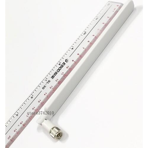 2pcs/Lot White Black 5dBi 4G Antenna Router Antenna For B593 E5186 B315 B310 700-2700MHz SMA Male