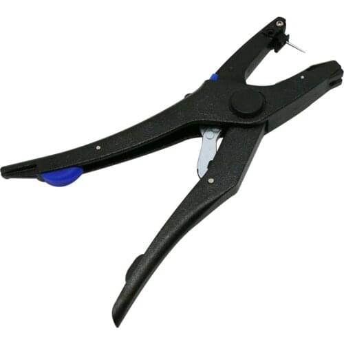 H-type Automatic Rebound Cattle Cow Sheep Livestock Animals Ear Applicator Tag Plier Pig Metal Clamp Husbandry Veterinary Tool